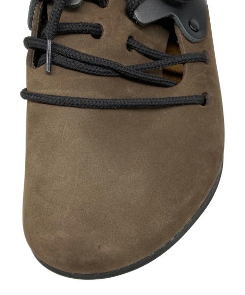 BIRKENSTOCK（ビルケンシュトック）BIRKENSTOCK (ビルケンシュトック) モンタナレザーシューズ ブラック×ブラウン サイズ:26.5cmの古着・服飾アイテム