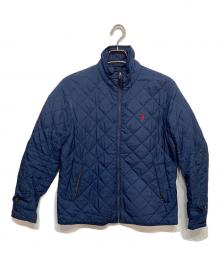 POLO RALPH LAUREN（ポロ・ラルフローレン）の古着「キルティングスイングトップ」｜ネイビー