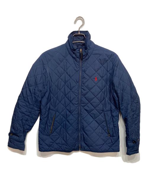 POLO RALPH LAUREN（ポロ・ラルフローレン）POLO RALPH LAUREN (ポロ・ラルフローレン) キルティングスイングトップ ネイビー サイズ:Lの古着・服飾アイテム