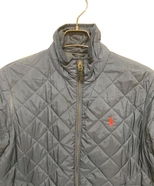 POLO RALPH LAUREN（ポロ・ラルフローレン）POLO RALPH LAUREN (ポロ・ラルフローレン) キルティングスイングトップ ネイビー サイズ:Lの古着・服飾アイテム