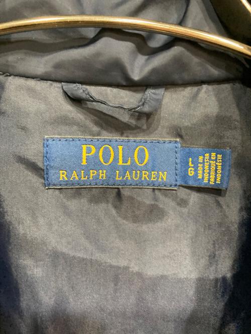 POLO RALPH LAUREN（ポロ・ラルフローレン）POLO RALPH LAUREN (ポロ・ラルフローレン) キルティングスイングトップ ネイビー サイズ:Lの古着・服飾アイテム