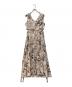 HER LIP TO（ハーリップトゥ）の古着「Floral Cut-Out Long Dress」｜ホワイト