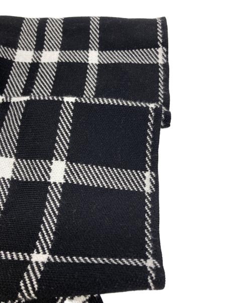 HER LIP TO（ハーリップトゥ）HER LIP TO (ハーリップトゥ) Trois Logo Knit Mini Dress ブラック サイズ:Mの古着・服飾アイテム