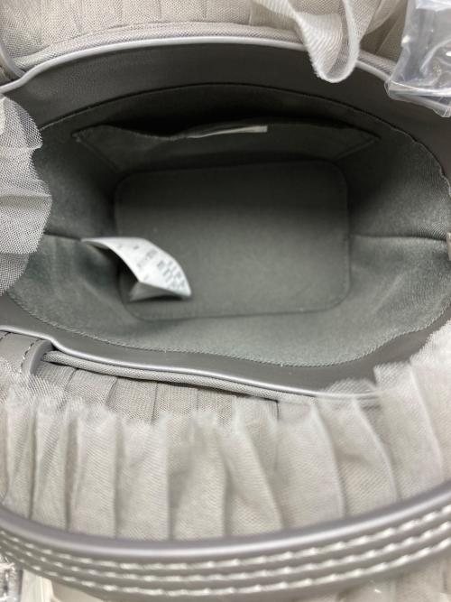 Lily Brown（リリーブラウン）Lily Brown (リリーブラウン) チュール切り替えトート グレー 未使用品の古着・服飾アイテム