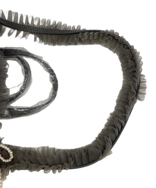 Lily Brown（リリーブラウン）Lily Brown (リリーブラウン) チュール切り替えトート グレー 未使用品の古着・服飾アイテム