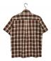 THE NORTH FACE (ザ ノース フェイス) チェックプルオーバーシャツ ブラウン サイズ:LL 未使用品：3500円