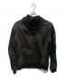 DIESEL (ディーゼル) ラムレザーフーデットジャケット ブラック サイズ:Ｍ：8000円