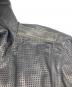 中古・古着 DIESEL (ディーゼル) ラムレザーフーデットジャケット ブラック サイズ:Ｍ：8000円