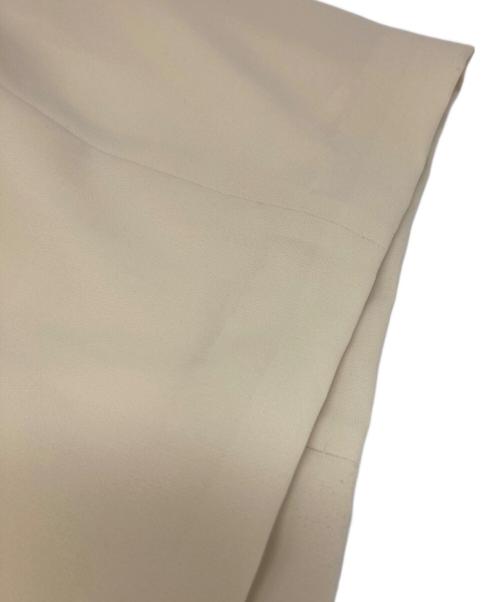 BALLSEY（ボールジィ）BALLSEY (ボールジィ) スティフダブルクロス バレルシルエットワンピース アイボリー サイズ:34の古着・服飾アイテム