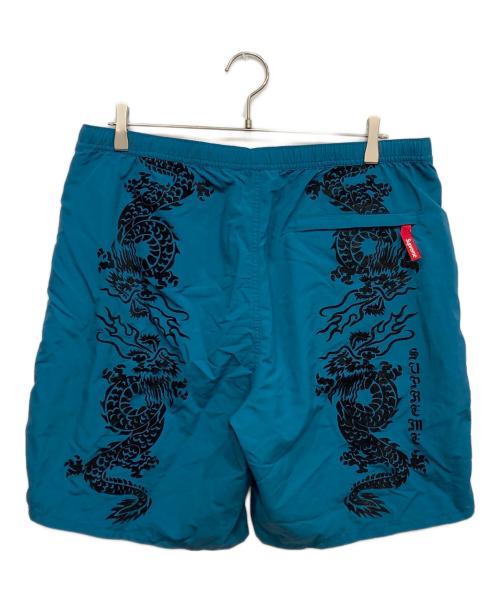 SUPREME（シュプリーム）SUPREME (シュプリーム) Dragon Water Short ブルー サイズ:Lの古着・服飾アイテム