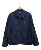 POLO RALPH LAURENポロ・ラルフローレン）の古着「スイングトップ」｜ネイビー