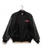 GAME SPORTSWEARゲームスポーツウェア）の古着「Varsity Jacket」｜ブラック