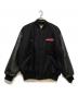 GAME SPORTSWEAR（ゲームスポーツウェア）の古着「Varsity Jacket」｜ブラック