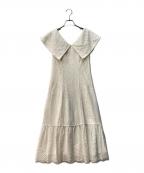 HER LIP TOハーリップトゥ）の古着「Como Back Lace-Up Dres」｜ホワイト