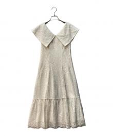 HER LIP TO（ハーリップトゥ）の古着「Como Back Lace-Up Dres」｜ホワイト