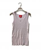 Vivienne Westwood RED LABELヴィヴィアンウエストウッドレッドレーベル）の古着「ノースリーブカットソー」｜パープル