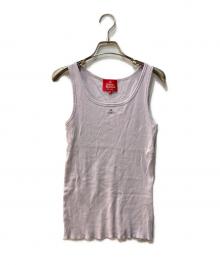 Vivienne Westwood RED LABEL（ヴィヴィアンウエストウッドレッドレーベル）の古着「ノースリーブカットソー」｜パープル