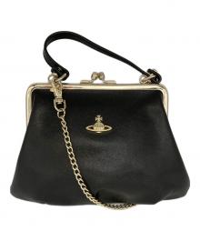 Vivienne Westwood（ヴィヴィアンウエストウッド）の古着「VICTORIA FRAME PURSE」｜ブラック