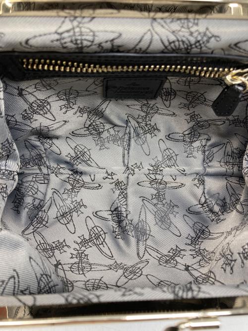 Vivienne Westwood（ヴィヴィアンウエストウッド）Vivienne Westwood (ヴィヴィアンウエストウッド) VICTORIA FRAME PURSE ブラックの古着・服飾アイテム