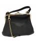 Vivienne Westwood (ヴィヴィアンウエストウッド) VICTORIA FRAME PURSE ブラック：23000円