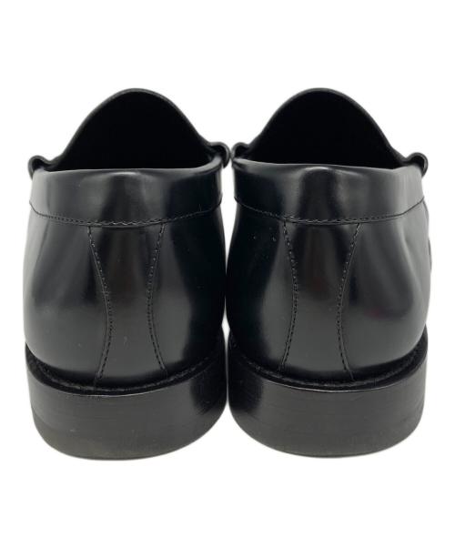 CELINE（セリーヌ）CELINE (セリーヌ) トリオンフレザーローファー ブラック サイズ:41の古着・服飾アイテム
