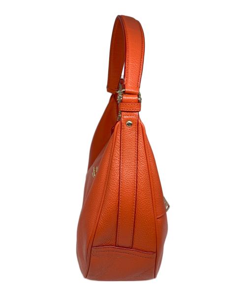 COACH（コーチ）COACH (コーチ) ハーレーホーボーレザーワンショルダーバッグ オレンジの古着・服飾アイテム