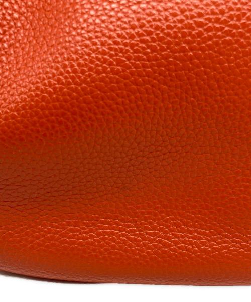 COACH（コーチ）COACH (コーチ) ハーレーホーボーレザーワンショルダーバッグ オレンジの古着・服飾アイテム