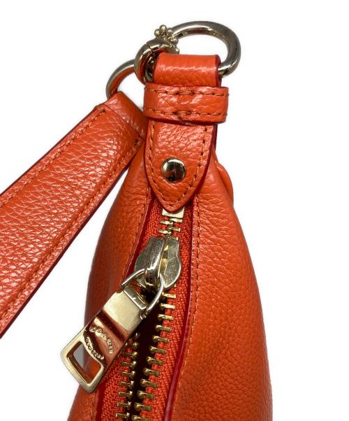 COACH（コーチ）COACH (コーチ) ハーレーホーボーレザーワンショルダーバッグ オレンジの古着・服飾アイテム