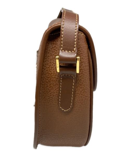 GUCCI（グッチ）GUCCI (グッチ) OLDショルダーバッグ ブラウンの古着・服飾アイテム