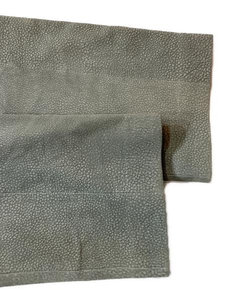 LOEWE（ロエベ）LOEWE (ロエベ) ラムレザーパンツ グレー サイズ:38の古着・服飾アイテム