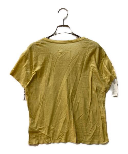 MM6 Maison Margiela（エムエムシックスメゾンマルジェラ）MM6 Maison Margiela (エムエムシックスメゾンマルジェラ) 半袖カットソー イエロー サイズ:Ｓの古着・服飾アイテム