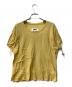 MM6 Maison Margiela（エムエムシックスメゾンマルジェラ）の古着「半袖カットソー」｜イエロー