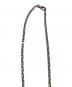 中古・古着 GUCCI (グッチ) インターロッキングG シルバーネックレス：25000円