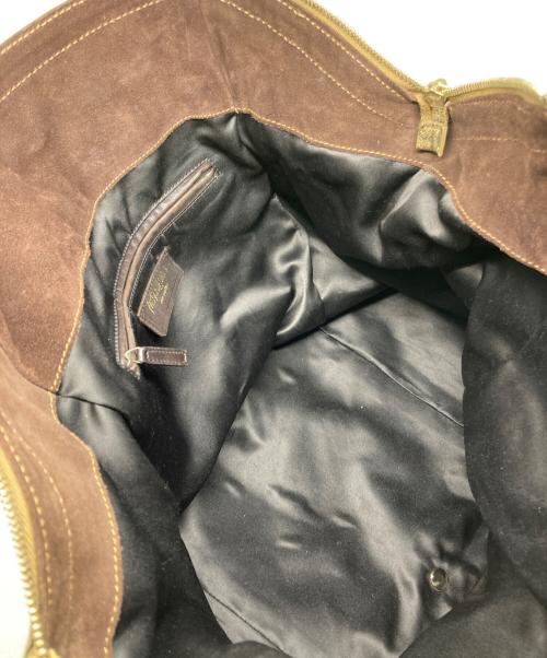 Yves Saint Laurent（イヴサンローラン）Yves Saint Laurent (イヴサンローラン) リヴゴーシュ ダウンタウントートバッグ ゴールドの古着・服飾アイテム