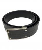 Jean Paul GAULTIERジャンポールゴルチェ）の古着「レザーベルト」｜ブラック