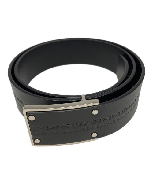 Jean Paul GAULTIER（ジャンポールゴルチェ）Jean Paul GAULTIER (ジャンポールゴルチェ) レザーベルト ブラックの古着・服飾アイテム