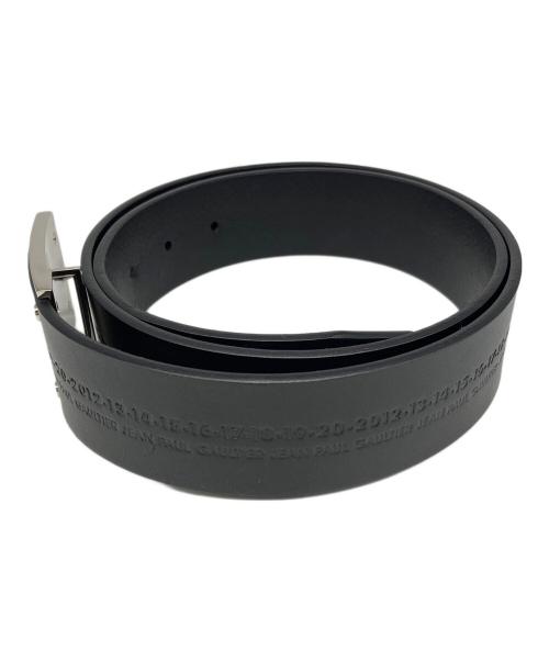 Jean Paul GAULTIER（ジャンポールゴルチェ）Jean Paul GAULTIER (ジャンポールゴルチェ) レザーベルト ブラックの古着・服飾アイテム