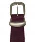 中古・古着 Y's (ワイズ) レザーベルト パープル：6000円