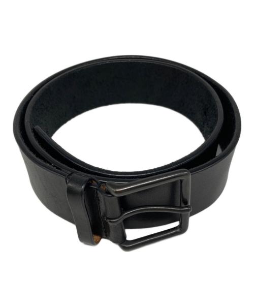Yohji Yamamoto pour homme（ヨウジヤマモト プールオム）Yohji Yamamoto pour homme (ヨウジヤマモト プールオム) レザーベルト ブラックの古着・服飾アイテム