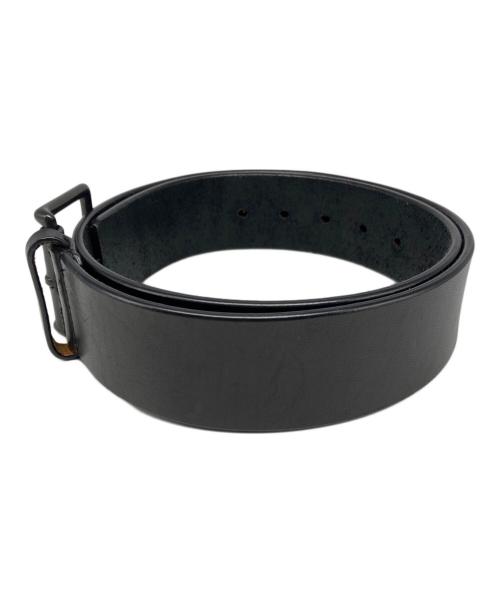 Yohji Yamamoto pour homme（ヨウジヤマモト プールオム）Yohji Yamamoto pour homme (ヨウジヤマモト プールオム) レザーベルト ブラックの古着・服飾アイテム