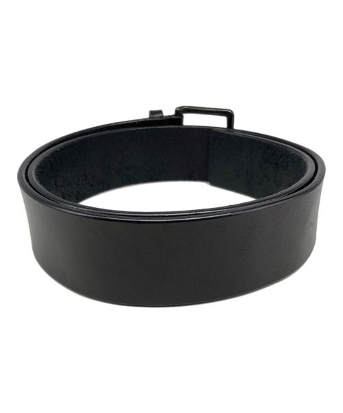 Yohji Yamamoto pour homme（ヨウジヤマモト プールオム）Yohji Yamamoto pour homme (ヨウジヤマモト プールオム) レザーベルト ブラックの古着・服飾アイテム