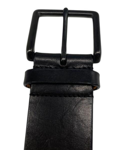 Yohji Yamamoto pour homme（ヨウジヤマモト プールオム）Yohji Yamamoto pour homme (ヨウジヤマモト プールオム) レザーベルト ブラックの古着・服飾アイテム