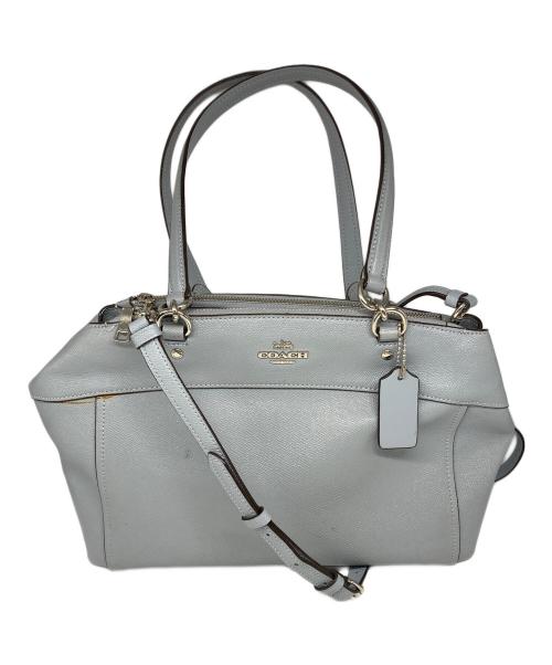 COACH（コーチ）COACH (コーチ) 2WAYバッグ ブルーの古着・服飾アイテム