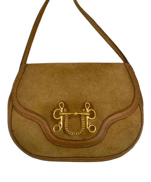 HERMES（エルメス）HERMES (エルメス) ショルダーバッグ ブラウンの古着・服飾アイテム