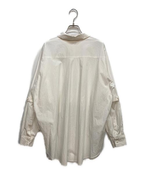 &ellecy（アンドエルシー）&ellecy (アンドエルシー) 長袖シャツ ホワイト サイズ:Mの古着・服飾アイテム
