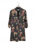 &ellecyアンドエルシー）の古着「着物風ガウン」｜ブラック