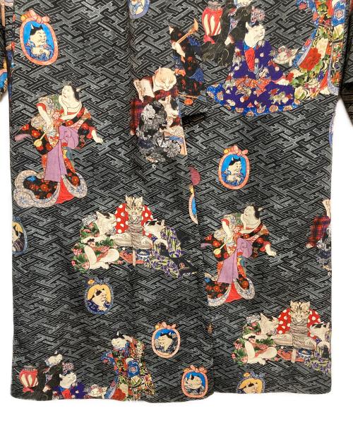 &ellecy（アンドエルシー）&ellecy (アンドエルシー) 着物風ガウン ブラック サイズ:Mの古着・服飾アイテム