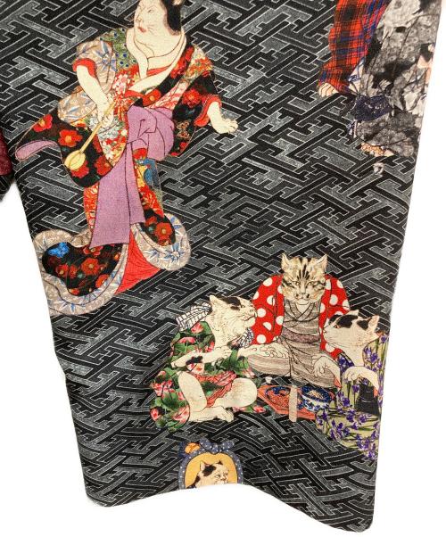 &ellecy（アンドエルシー）&ellecy (アンドエルシー) 着物風ガウン ブラック サイズ:Mの古着・服飾アイテム