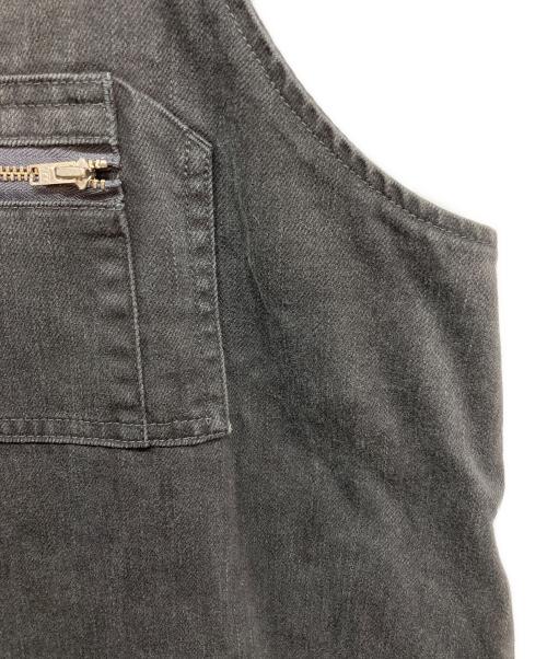 DANTON（ダントン）DANTON (ダントン) OVERALLS SKIRT オーバーオールスカート ブラック サイズ:36の古着・服飾アイテム