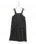 DANTON (ダントン) OVERALLS SKIRT オーバーオールスカート ブラック サイズ:36：9000円